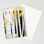 Birch Tree Stationery Card Gallery Image 2