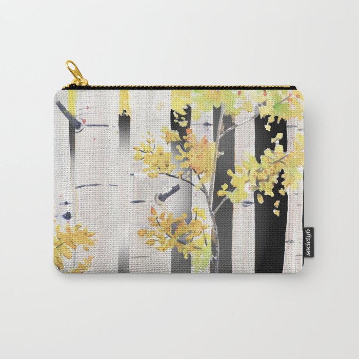 Birch Tree Carry All Pouch Gallery Image 1