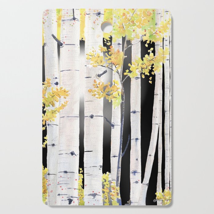 Birch Tree Cutting Board Gallery Image 1