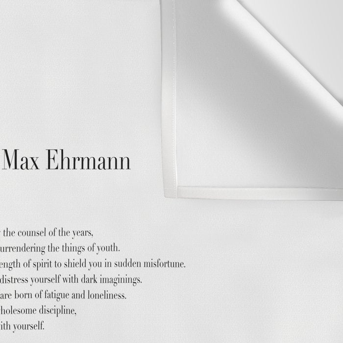 Desiderata by Max Ehrmann  Wall Tapestry Gallery Image 3