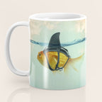 Brilliant DISGUISE - Goldfish with a Shark Fin Coffee Mug Gallery Image 3