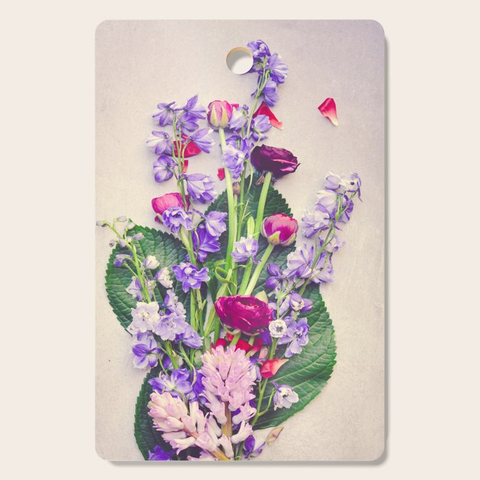 Summer Flowers Cutting Board Gallery Image 1