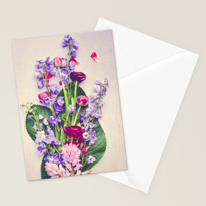 Summer Flowers Stationery Card Gallery Image 2