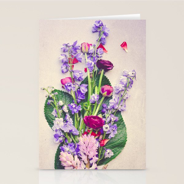 Summer Flowers Stationery Card Gallery Image 1