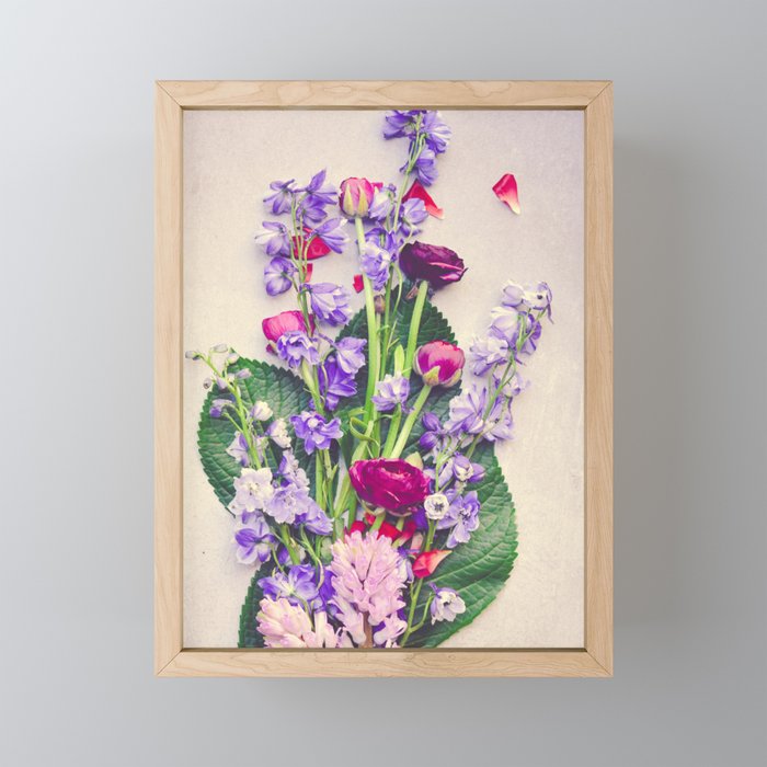 Summer Flowers Mini Art Print Gallery Image 1