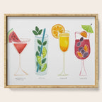 Summer Cocktails Serving Tray Gallery Image 1