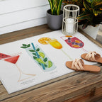 Summer Cocktails Outdoor Rug Gallery Image 2