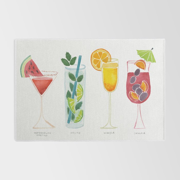Summer Cocktails Rug Gallery Image 2