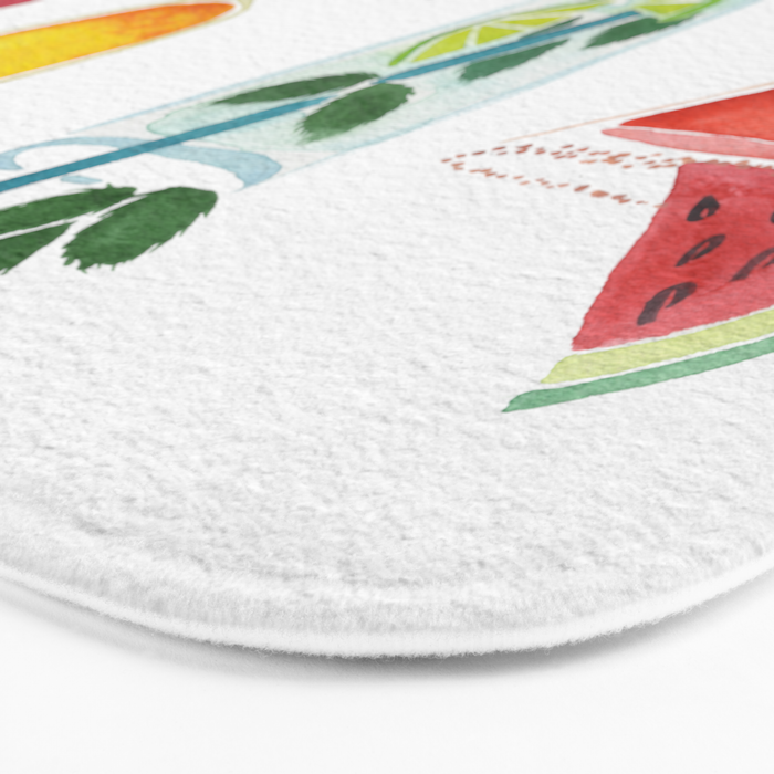 Summer Cocktails Bath Mat Gallery Image 3
