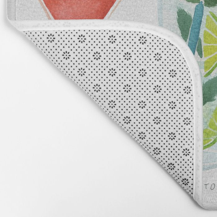 Summer Cocktails Bath Mat Gallery Image 2