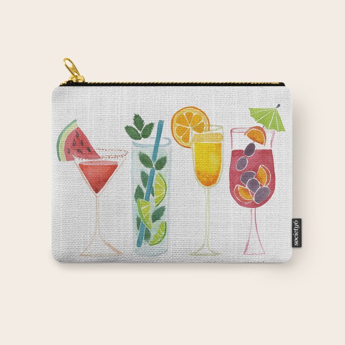 Summer Cocktails Carry All Pouch Gallery Image 1