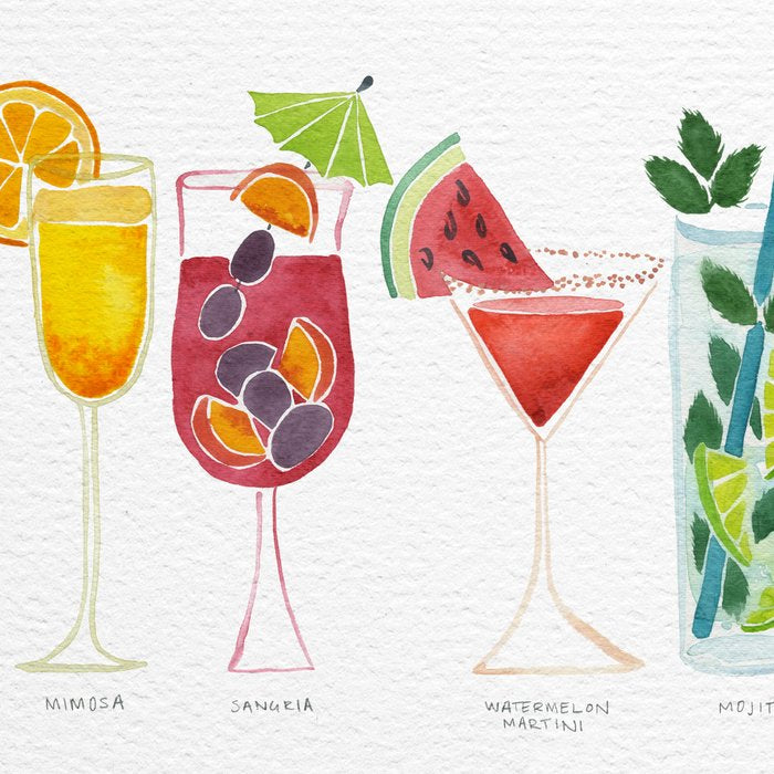 Summer Cocktails Coffee Mug Gallery Image 2