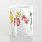 Summer Cocktails Coffee Mug Gallery Image 4