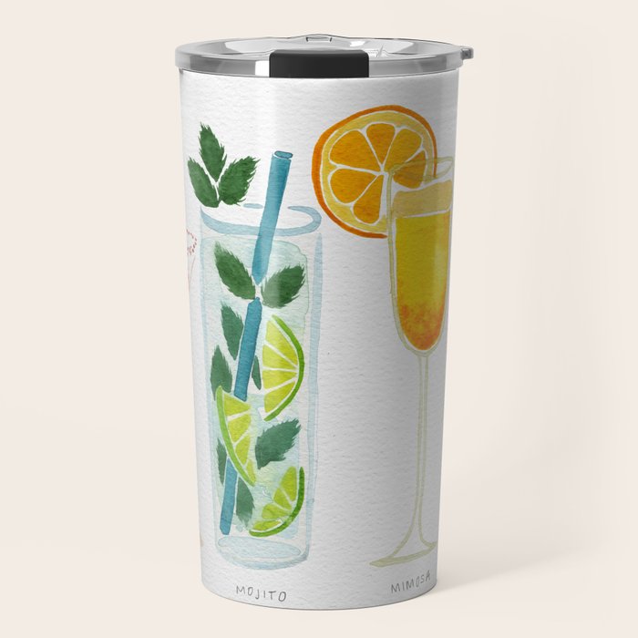 Summer Cocktails Travel Mug Gallery Image 1