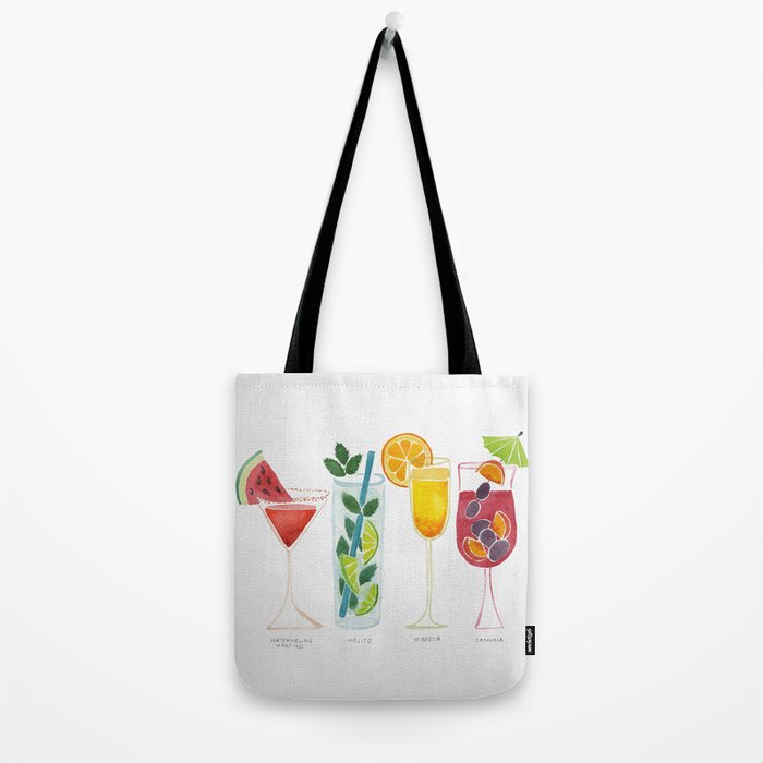 Summer Cocktails Tote Bag Gallery Image 2
