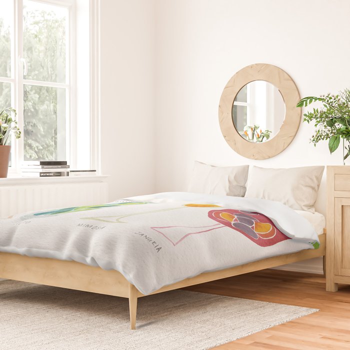 Summer Cocktails Duvet Cover Gallery Image 2