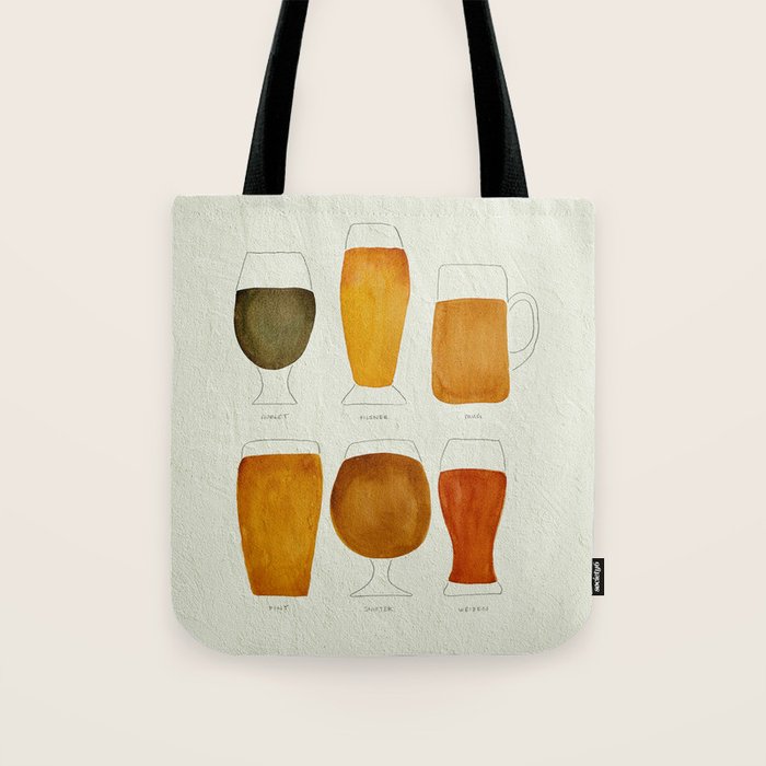 Beer Tote Bag Gallery Image 1