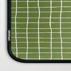 Olive Green Grid | PATTERN 05: The Retro Edition Laptop Sleeve Gallery Image 3