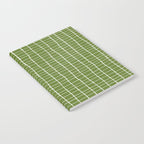 Olive Green Grid | PATTERN 05: The Retro Edition Notebook Gallery Image 2