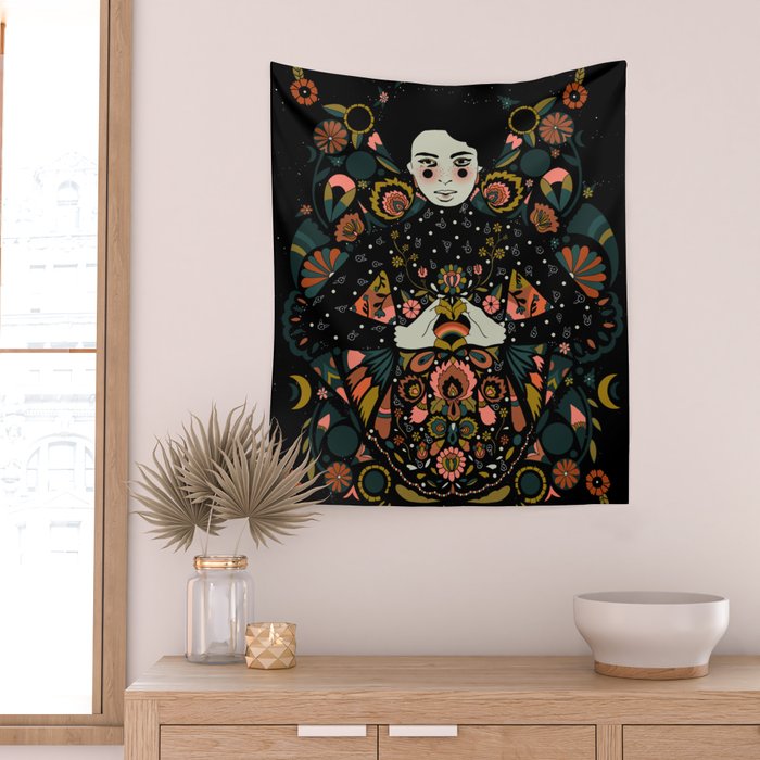 Nurture Wall Tapestry Gallery Image 2