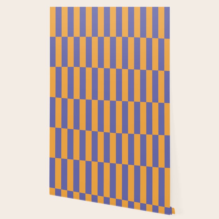 Strippy - Peri and Mango Wallpaper Gallery Image 2