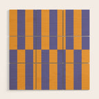 Strippy - Peri and Mango Wood Wall Art Gallery Image 1