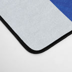 mid century blue Desk Mat Gallery Image 4