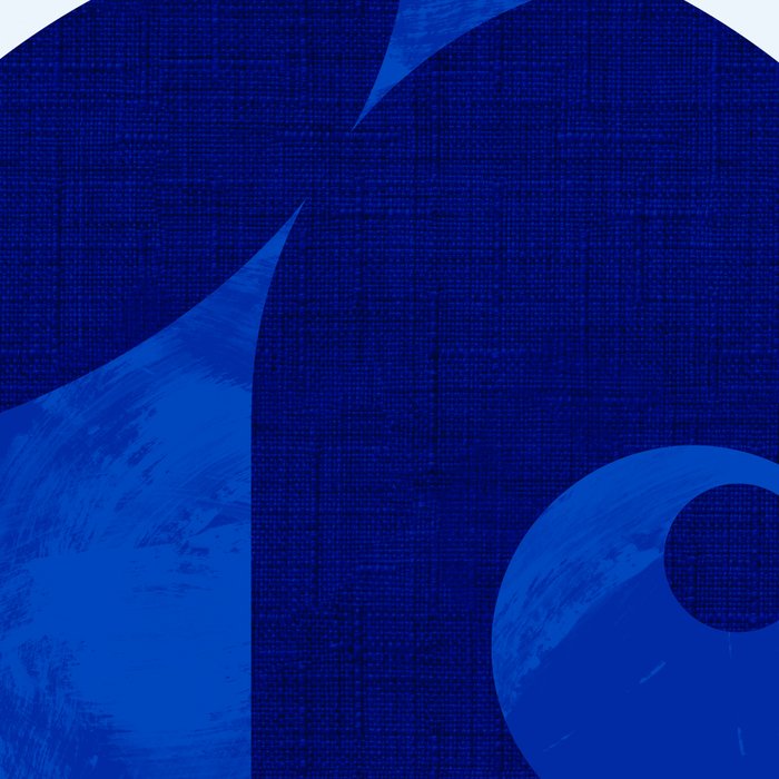 mid century blue Coffee Mug Gallery Image 2