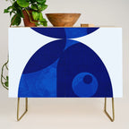 mid century blue Credenza Gallery Image 1