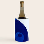 mid century blue Wine Chiller Gallery Image 3