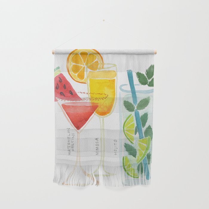 Summer Cocktail Trio Wall Hanging Gallery Image 1