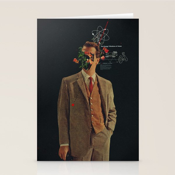 The Energy Vibrations Of Atoms Stationery Card Gallery Image 2