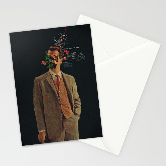 The Energy Vibrations Of Atoms Stationery Card Gallery Image 2