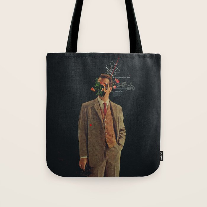The Energy Vibrations Of Atoms Tote Bag Gallery Image 1