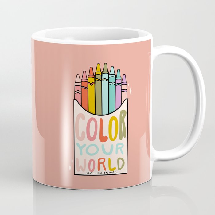 Color Your World Coffee Mug Gallery Image 1