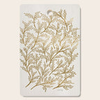 Gold Branches Cutting Board Gallery Image 1