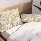 Gold Branches Pillow Sham Gallery Image 2