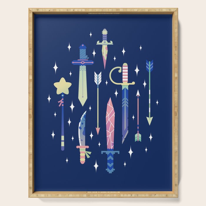 Magical Weapons Serving Tray Gallery Image 1