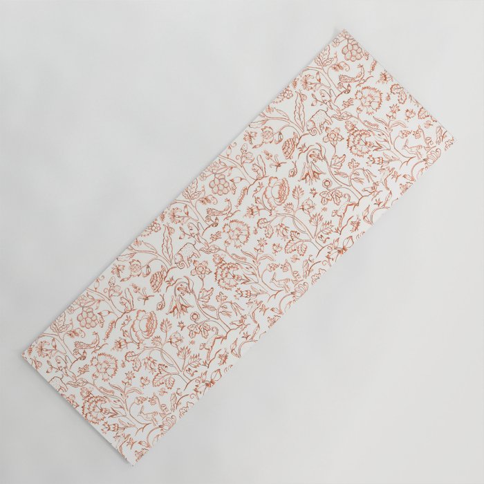 William Morris "Middlemore" 3 Yoga Mat Gallery Image 1