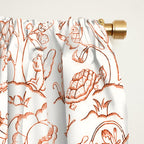 William Morris "Middlemore" 3 Window Curtain Gallery Image 2