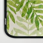 Tropical Forest Fern Fronds - botanical greenery design Laptop Sleeve Gallery Image 3