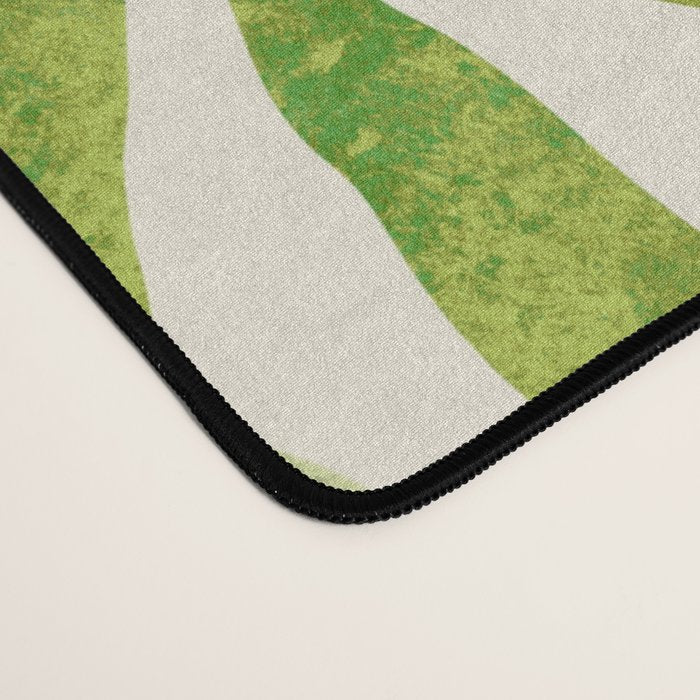 Tropical Forest Fern Fronds - botanical greenery design Desk Mat Gallery Image 4