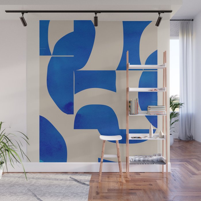 Minimal Geometric Shapes 230 Wall Mural Gallery Image 1
