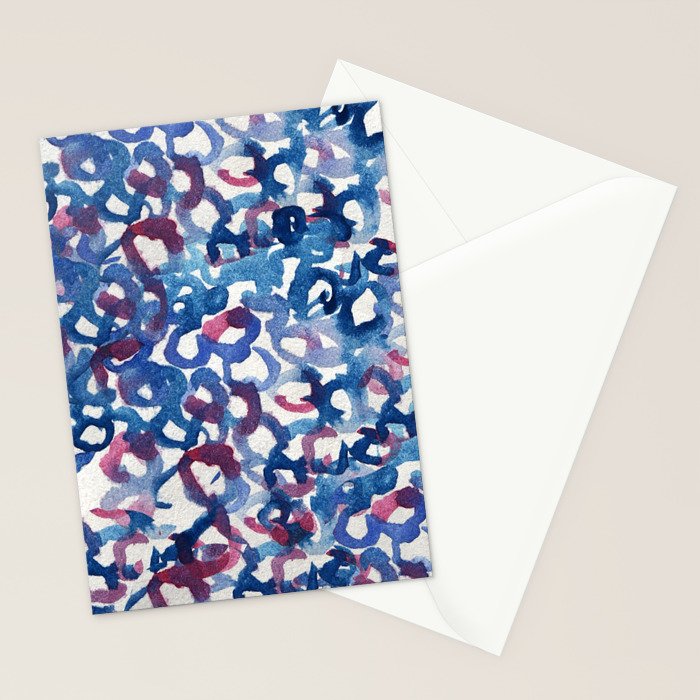 Swirls Stationery Card Gallery Image 2