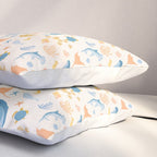 Sea Animals Pattern Pillow Sham Gallery Image 3