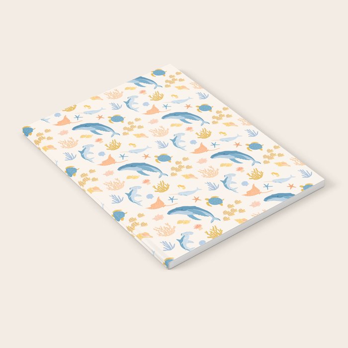 Sea Animals Pattern Notebook Gallery Image 2