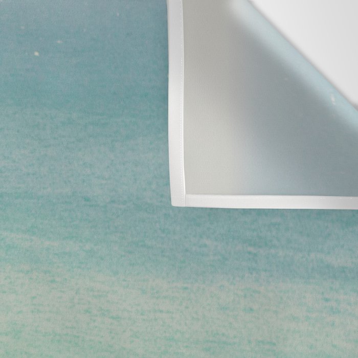 Aerial Crowded Beach - Pastel Beach - Ocean Print - Sea Travel photography Wall Tapestry Gallery Image 3