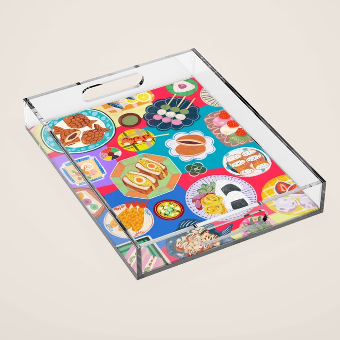 Japan Food Festival Acrylic Tray Gallery Image 1