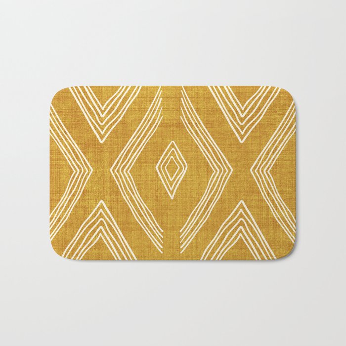 Birch in Gold Bath Mat Gallery Image 1