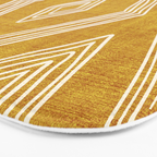 Birch in Gold Bath Mat Gallery Image 3